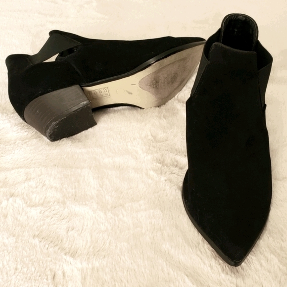 Black ankle boots - Picture 3 of 4